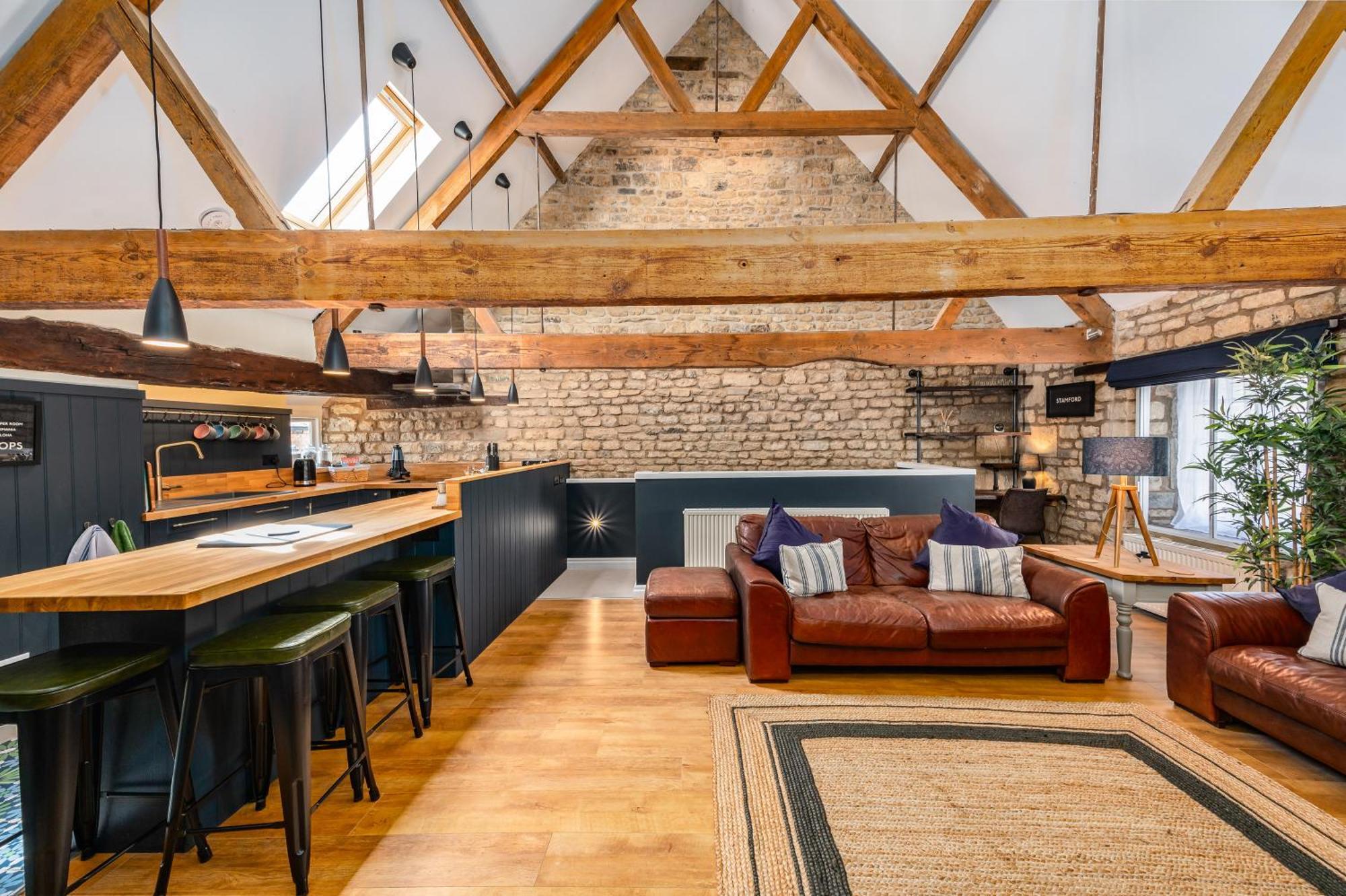 Stylish Central 6 Bedroom Converted Granary Stamford Esterno foto